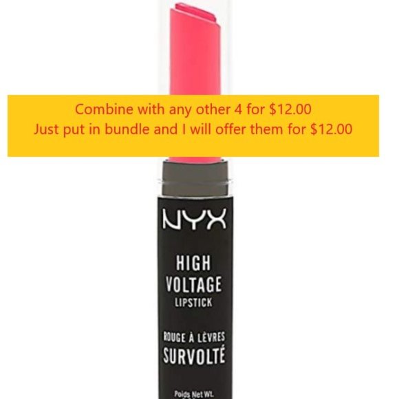 NYX  High Voltage Lipstick Privileged  HVLS 03 - Picture 1 of 1